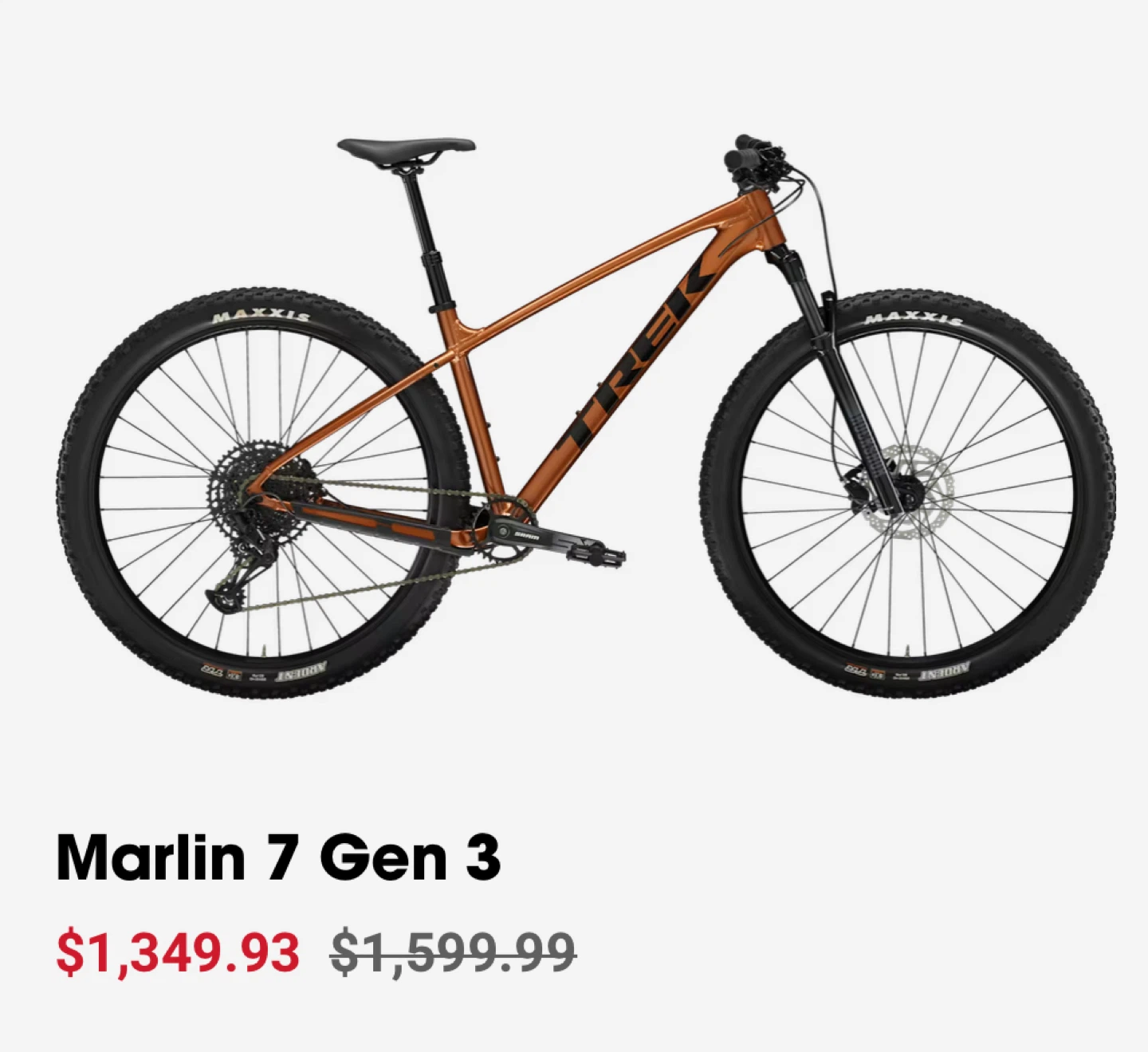 Trek Marlin 7 Gen 1/2 Mountain Bike - Grey - photo 3