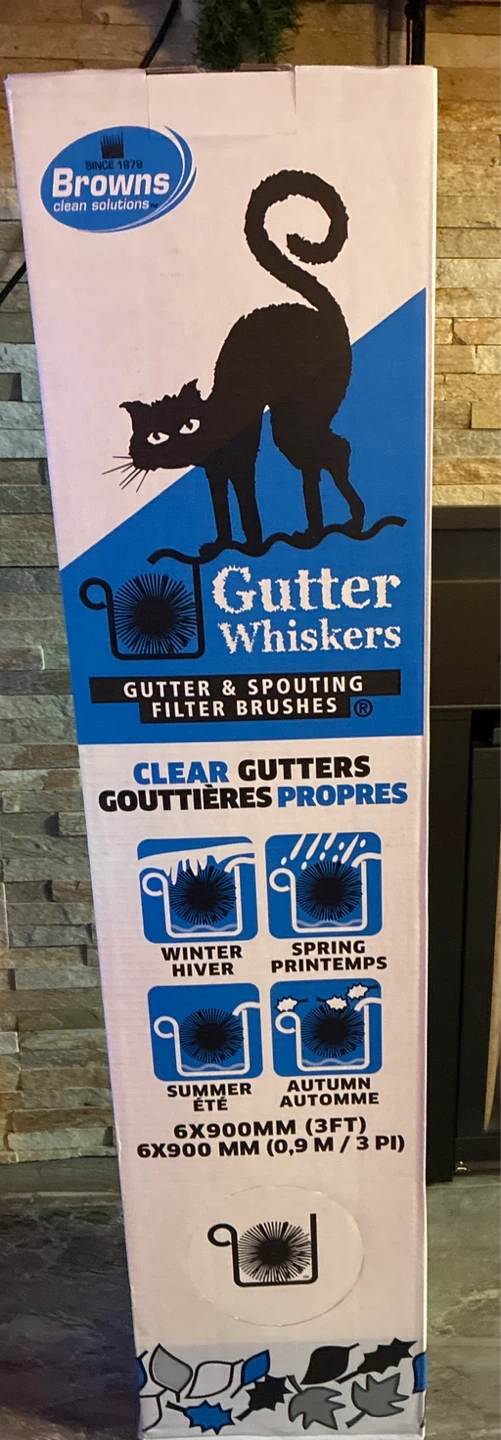 New Gutter Whiskers Gutter & Spouting Filter Brushes