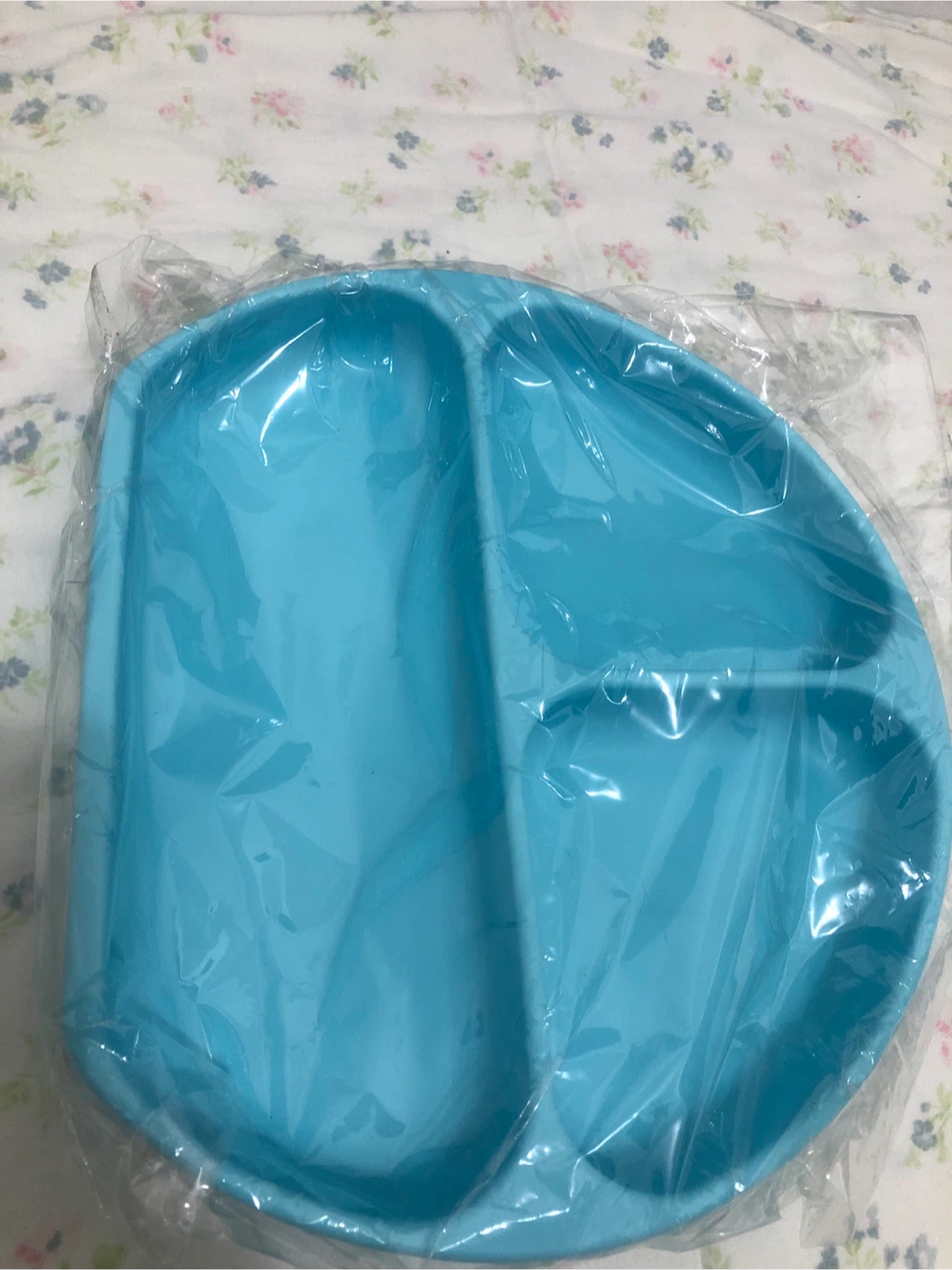 New Suction silicone Plates for Toddlers - Light Blue