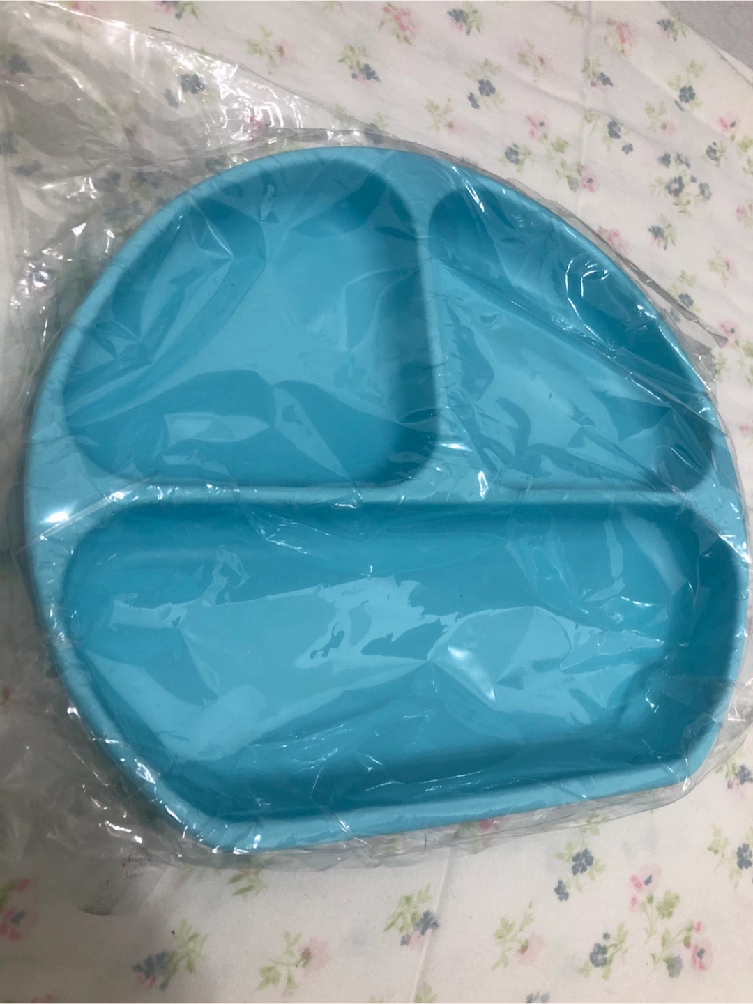 New Suction silicone Plates for Toddlers - Light Blue - photo 2