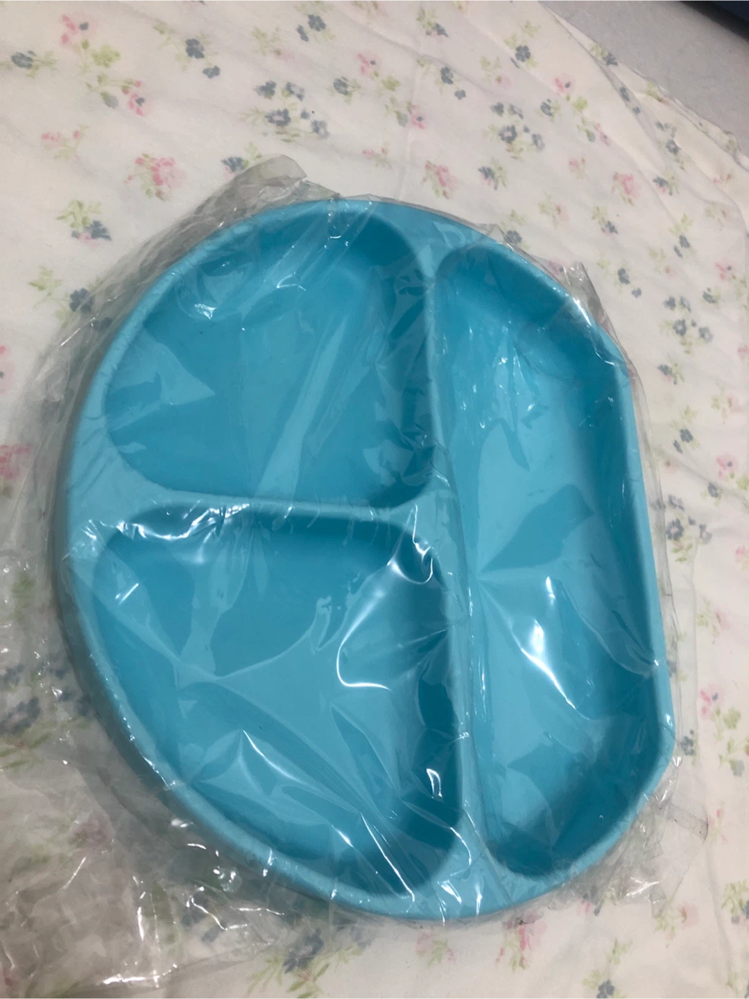 New Suction silicone Plates for Toddlers - Light Blue - photo 3