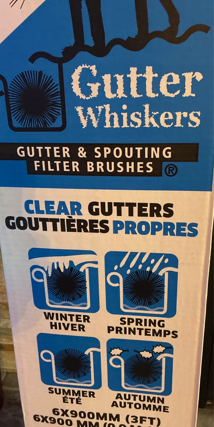 New Gutter Whiskers Gutter & Spouting Filter Brushes - photo 2