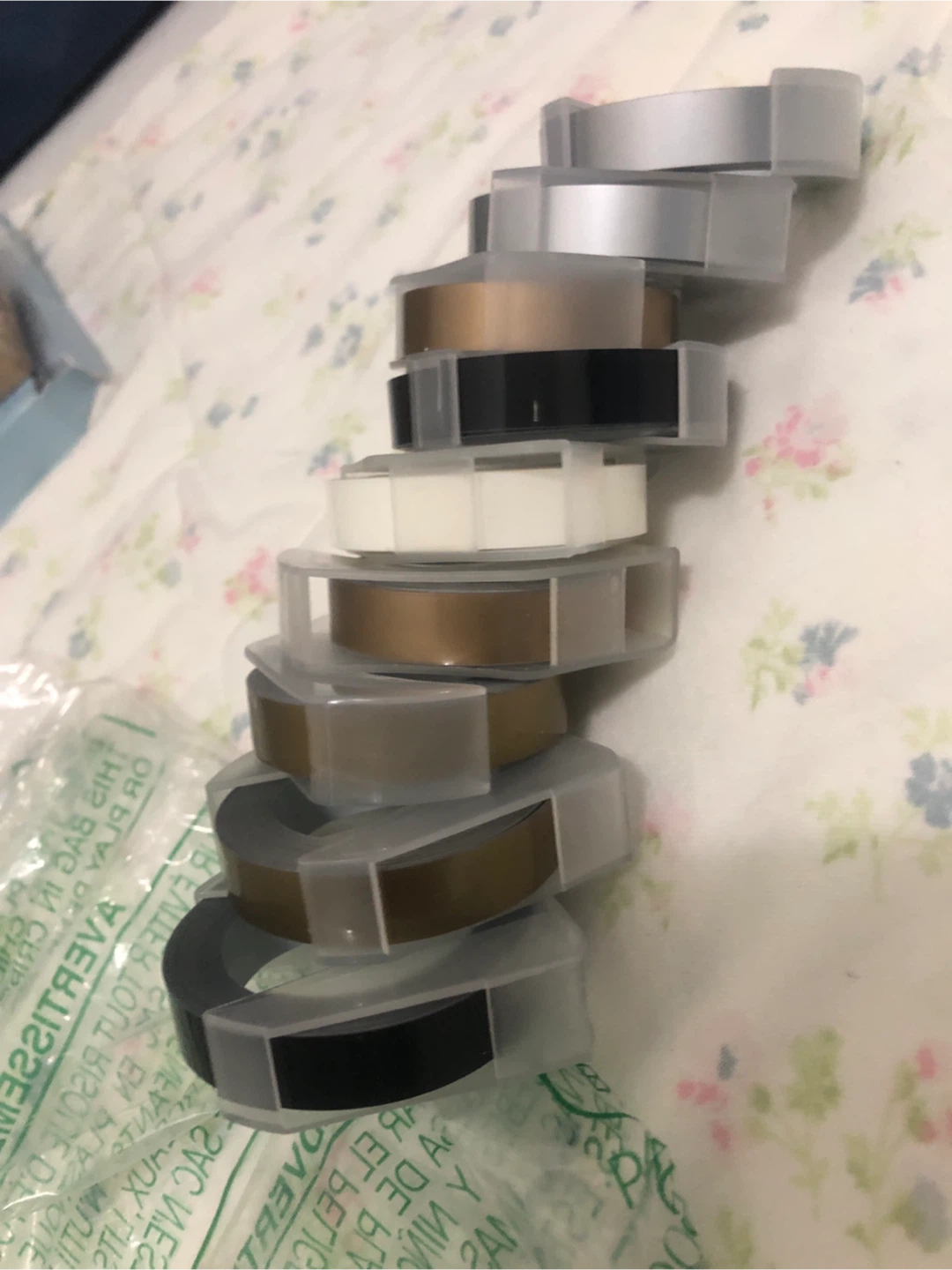 Dymo Embossing Label Maker Tape Rolls - photo 5