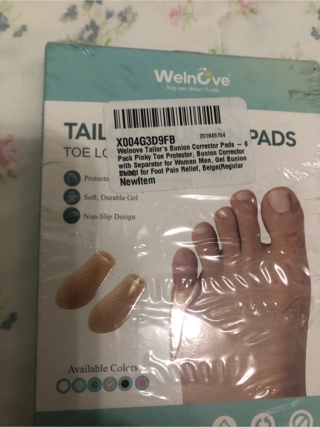 Welmove Tailor's Bunion Corrector Pads - New - photo 2