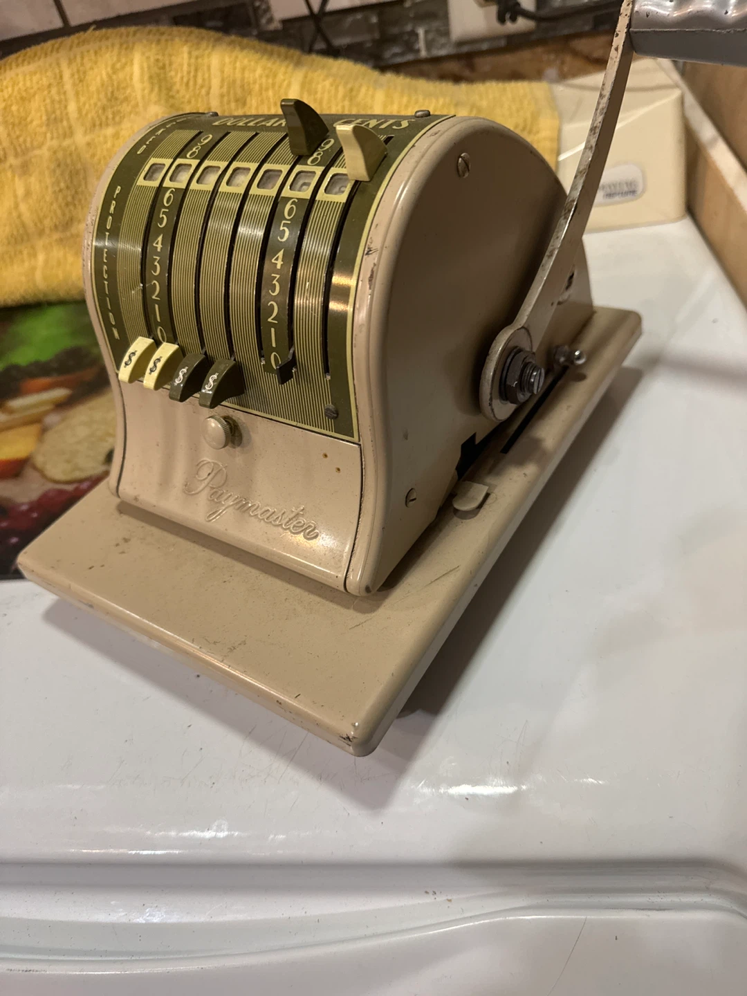 Vintage Paymaster Series 9000 Check Writer - photo 2