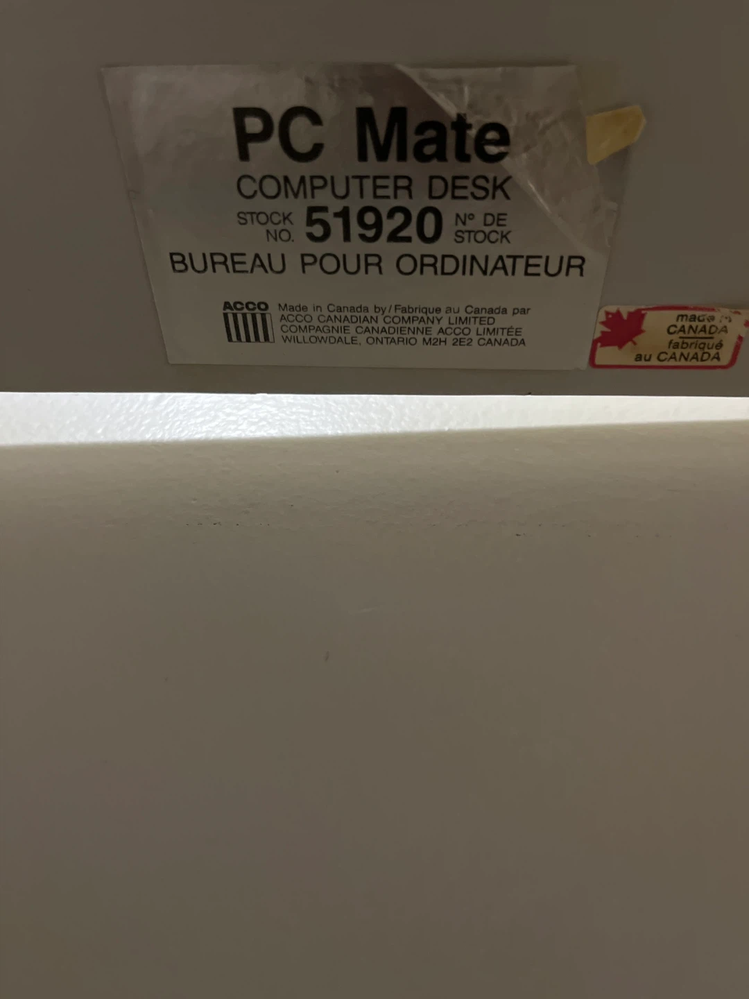 PC Mate Computer Desk - ACCO - photo 2