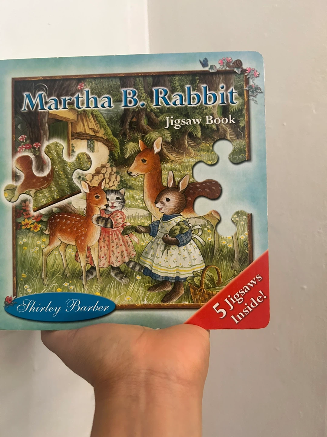 Martha B Rabbit Jig Saw book