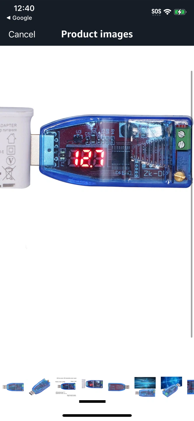 Blue USB Low Power Adjustable Power Supply - photo 4