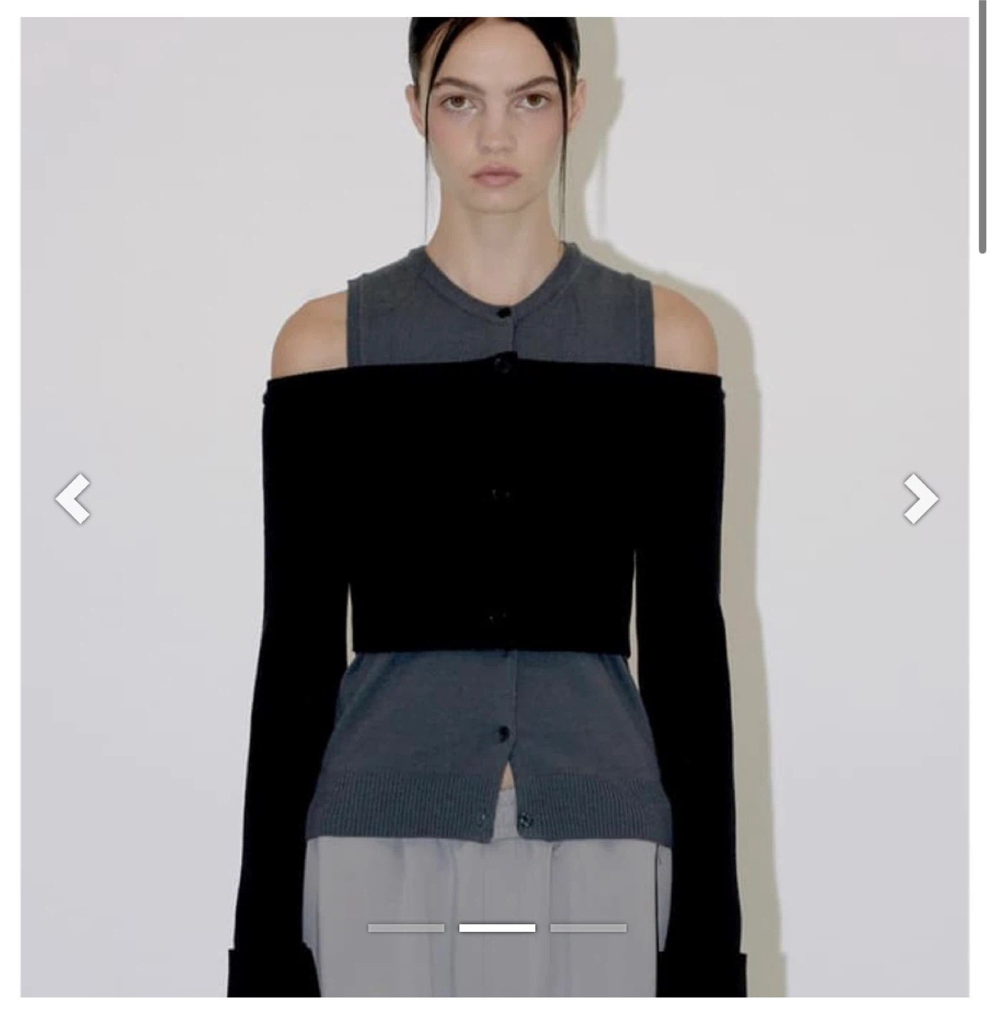 Two-Piece Knit Set (Vest + Cardigan) - photo 3
