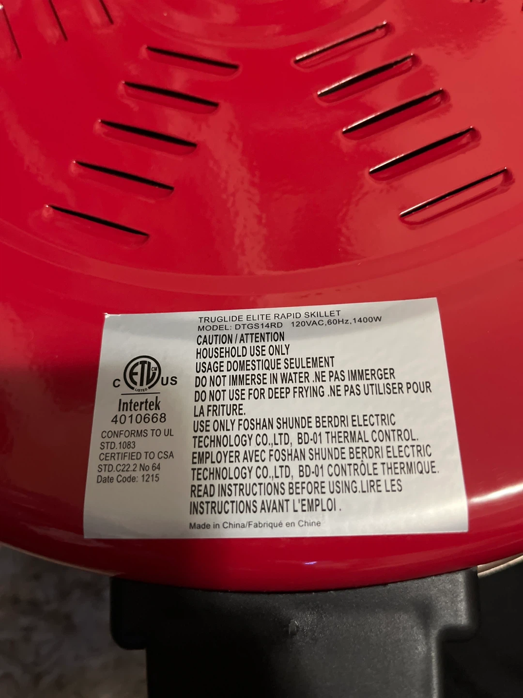 TruGlide Elite Rapid Skillet - Like New! - photo 3