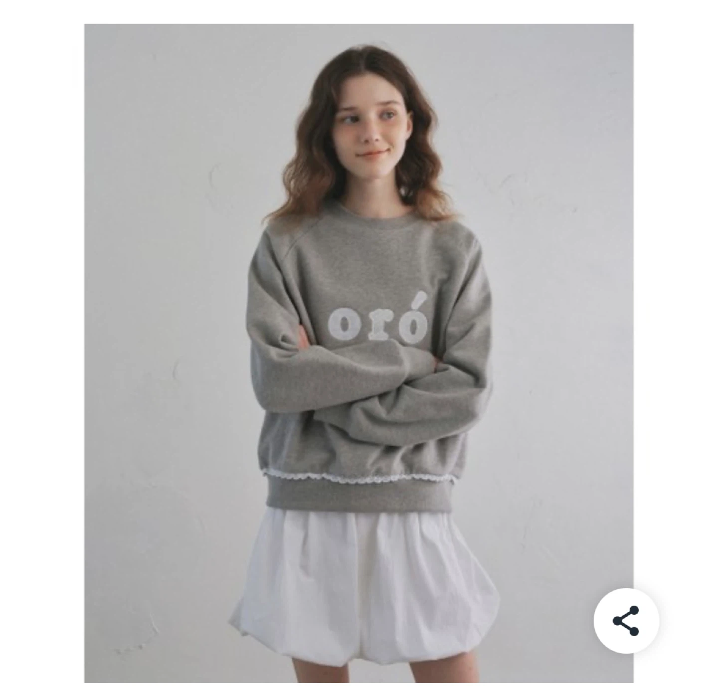 oró Logo Sweatshirt – Navy - photo 2