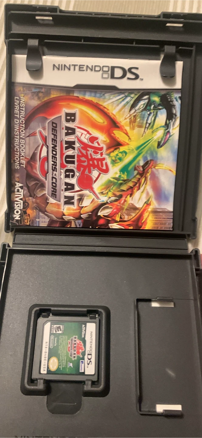 Bakugan Defenders of the Core Nintendo DS Game