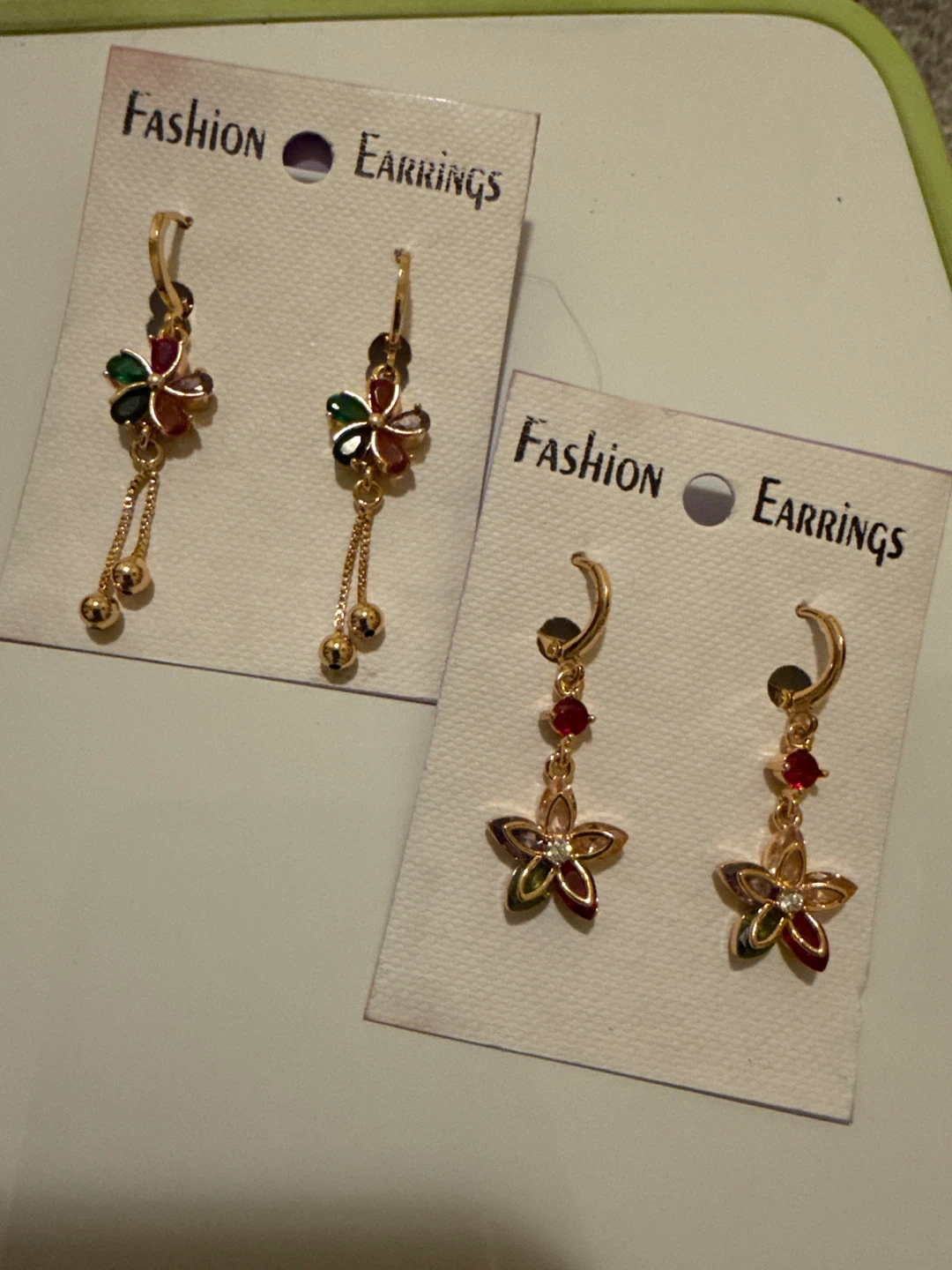 Fashion Earrings - Flower Design