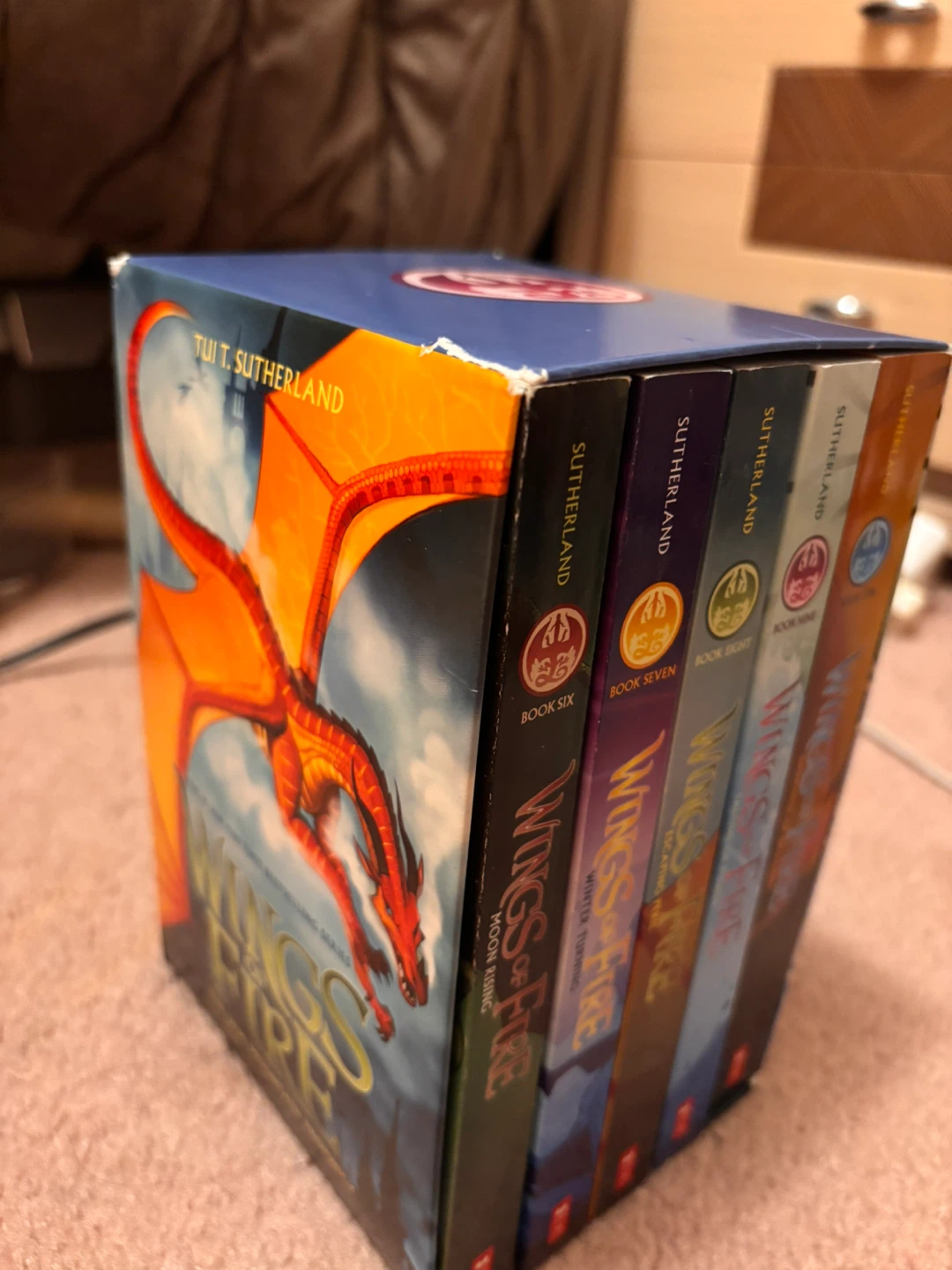 wings of fire chapter book series