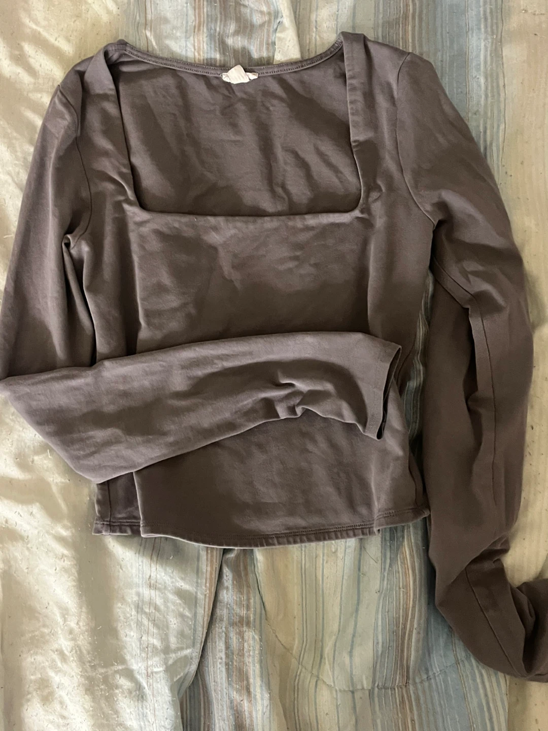 Garage Square Neck Long Sleeve