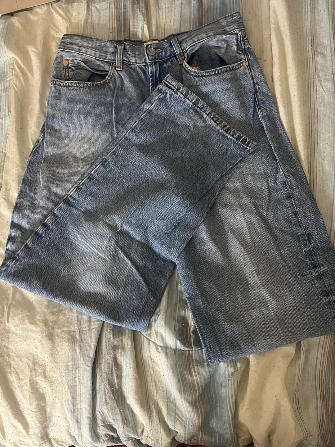 Garage Low Waist Baggy Jeans