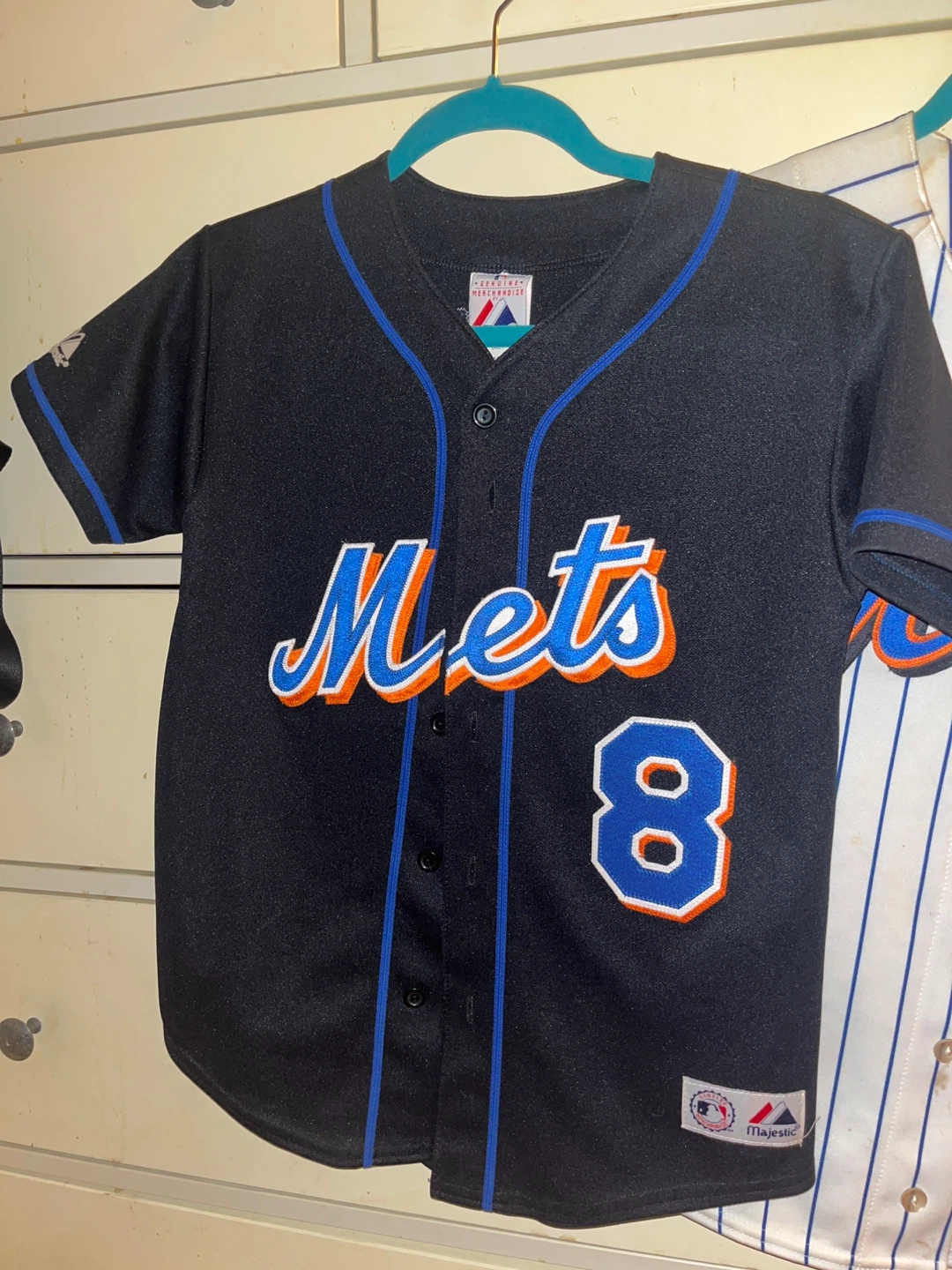 Majestic Mets Jersey #8