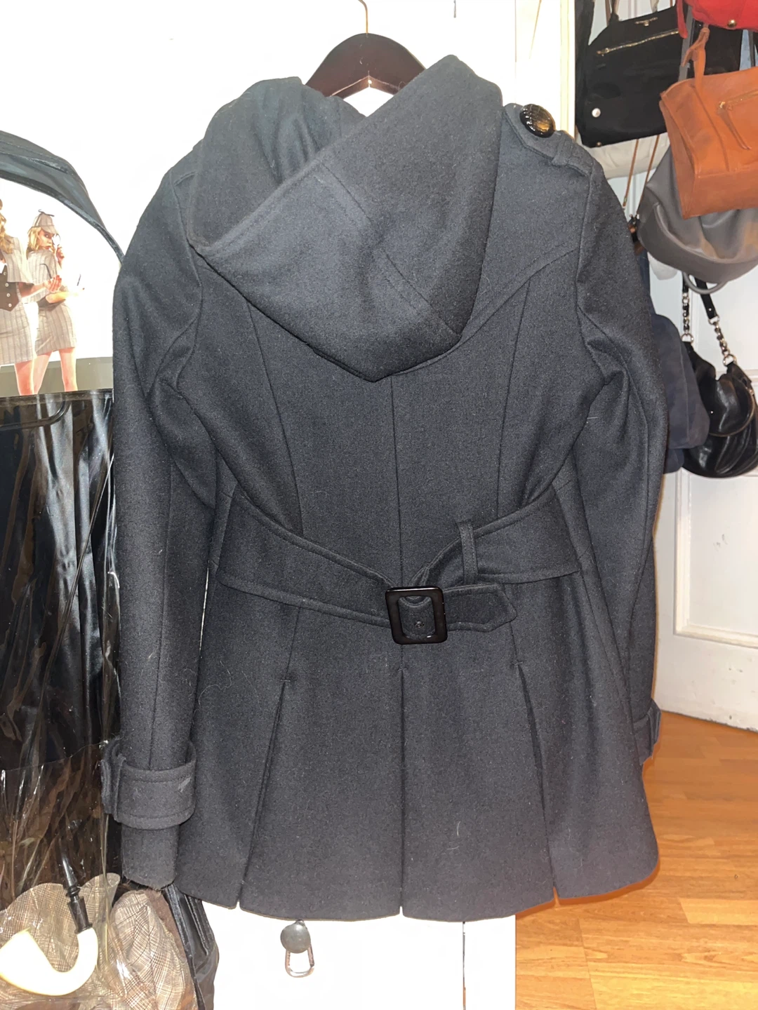 Miss Sixty Black pea Coat - photo 3