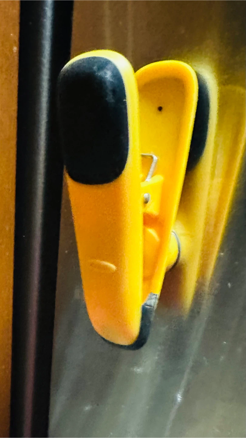 Yellow Magnetic Bag Clip
