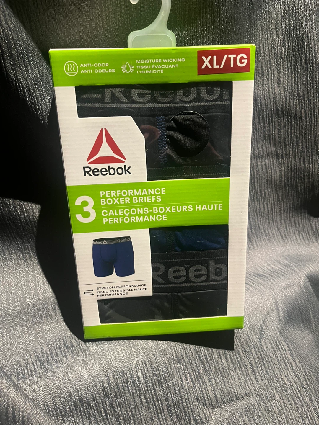 Reebok Performance Boxer Briefs - XL