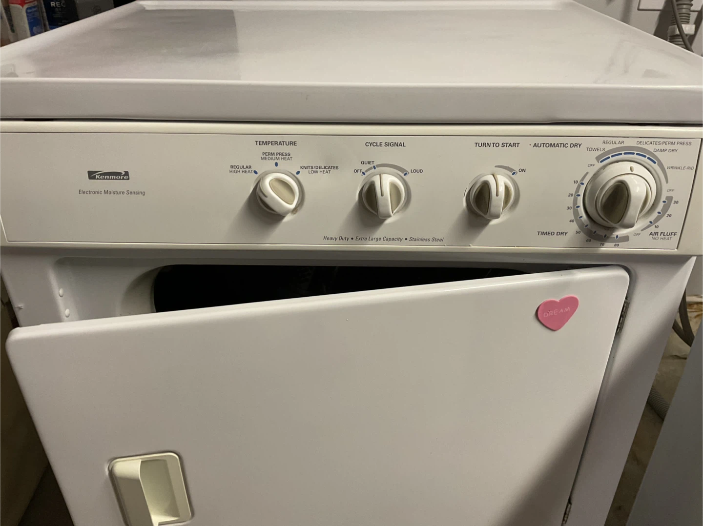 Kenmore Electronic Moisture Sensing Dryer - photo 2