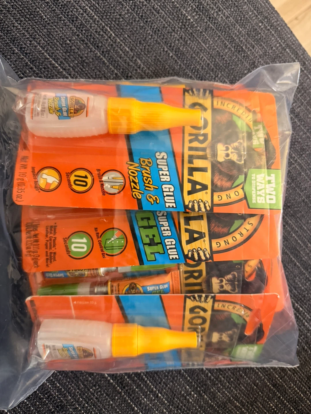 Gorilla Super Glue Brush & Nozzle, Gel - photo 2