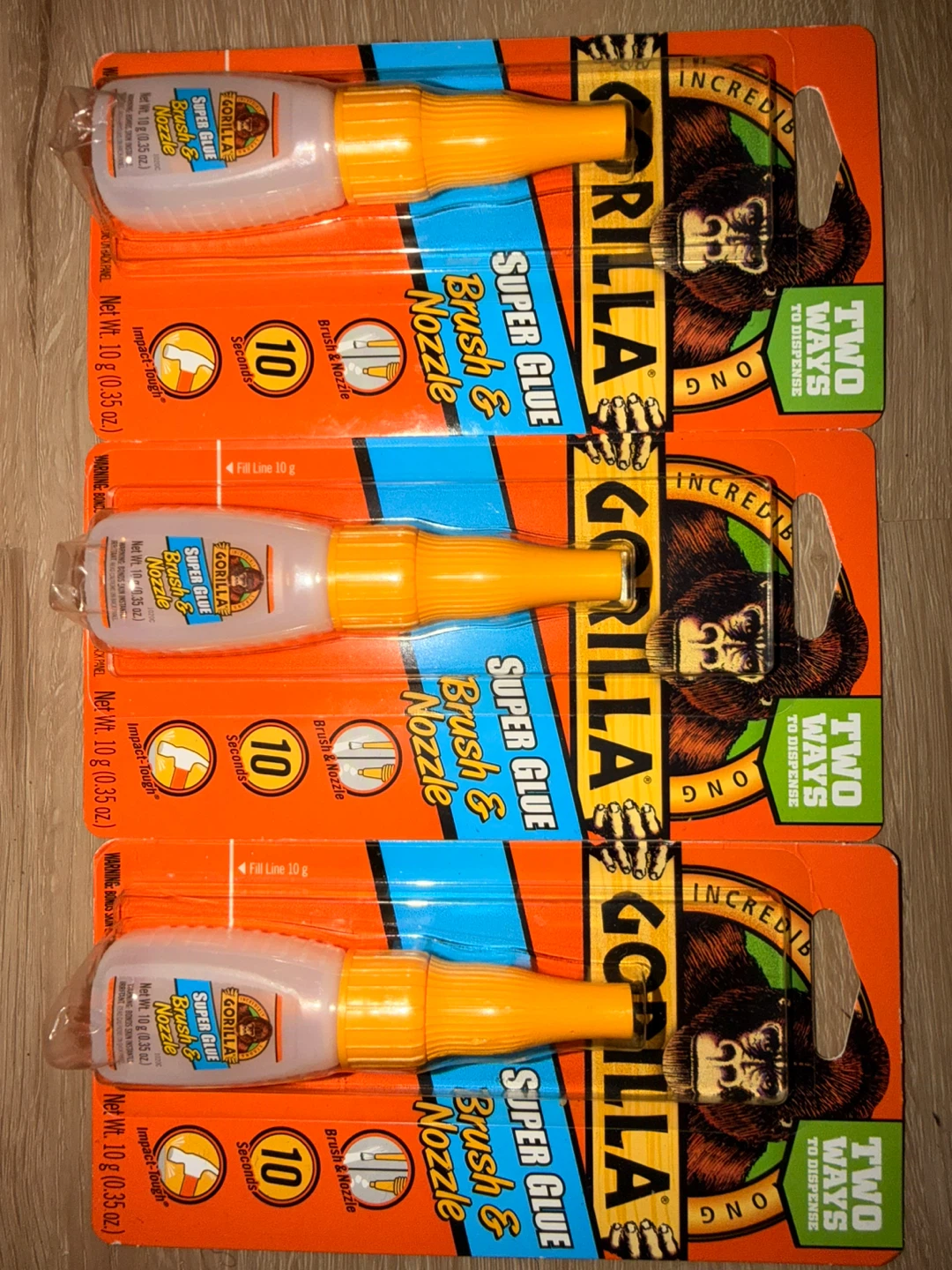 Gorilla Super Glue Brush & Nozzle, Gel - photo 4