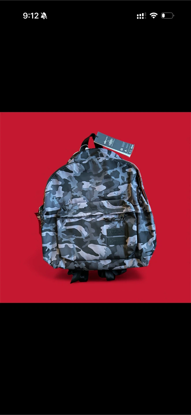 Eastpak x Alpha Industries Camo Backpack