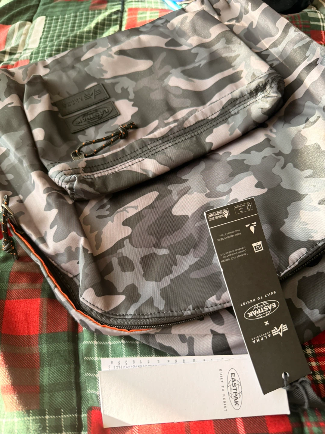Eastpak x Alpha Industries Camo Backpack - photo 2