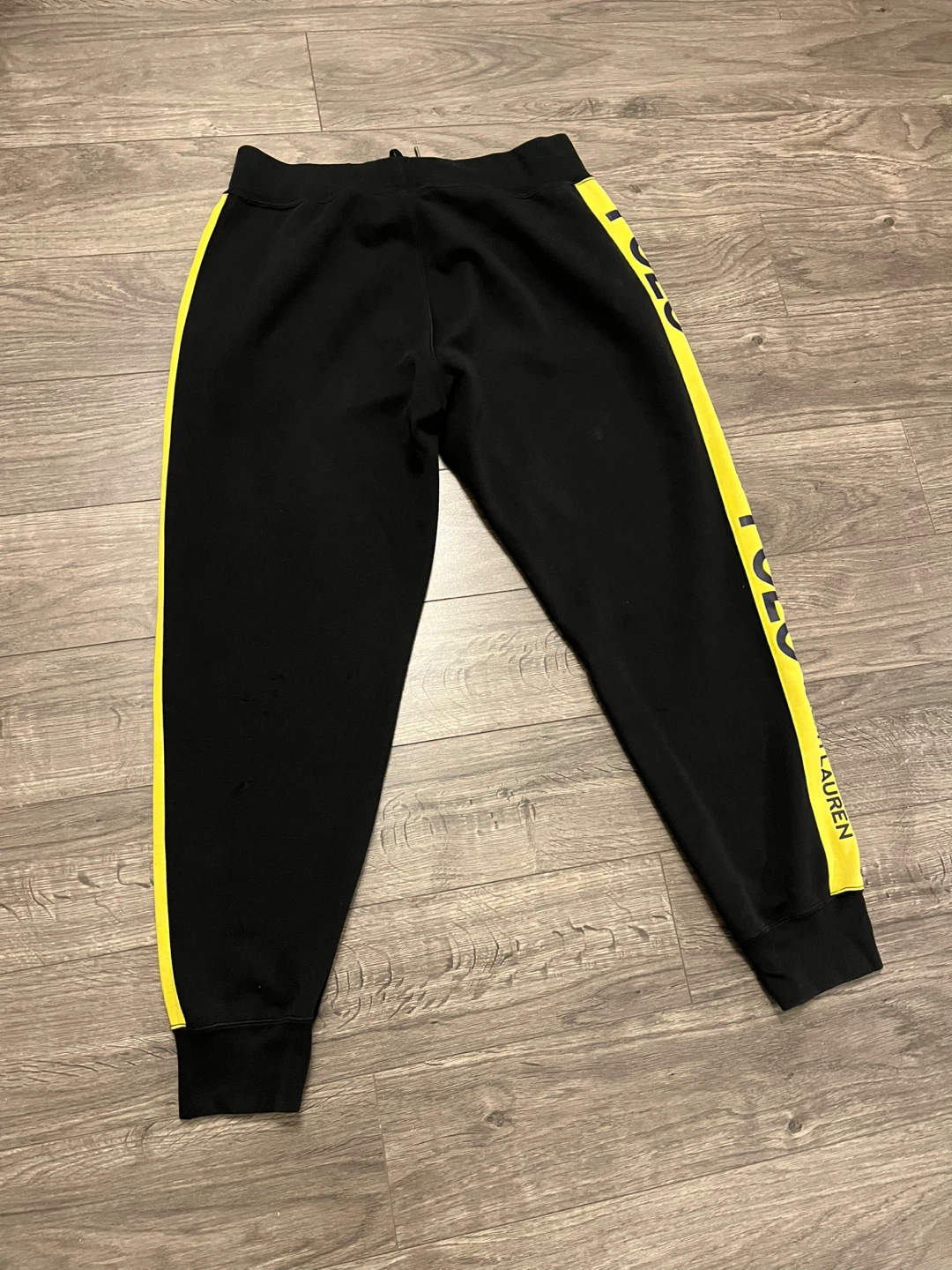 Polo Ralph Lauren Black & Yellow Joggers (M) - photo 3