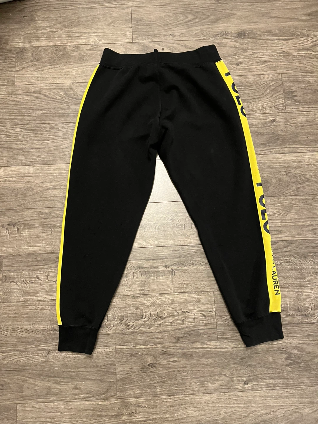 Polo Ralph Lauren Black & Yellow Joggers (M) - photo 5