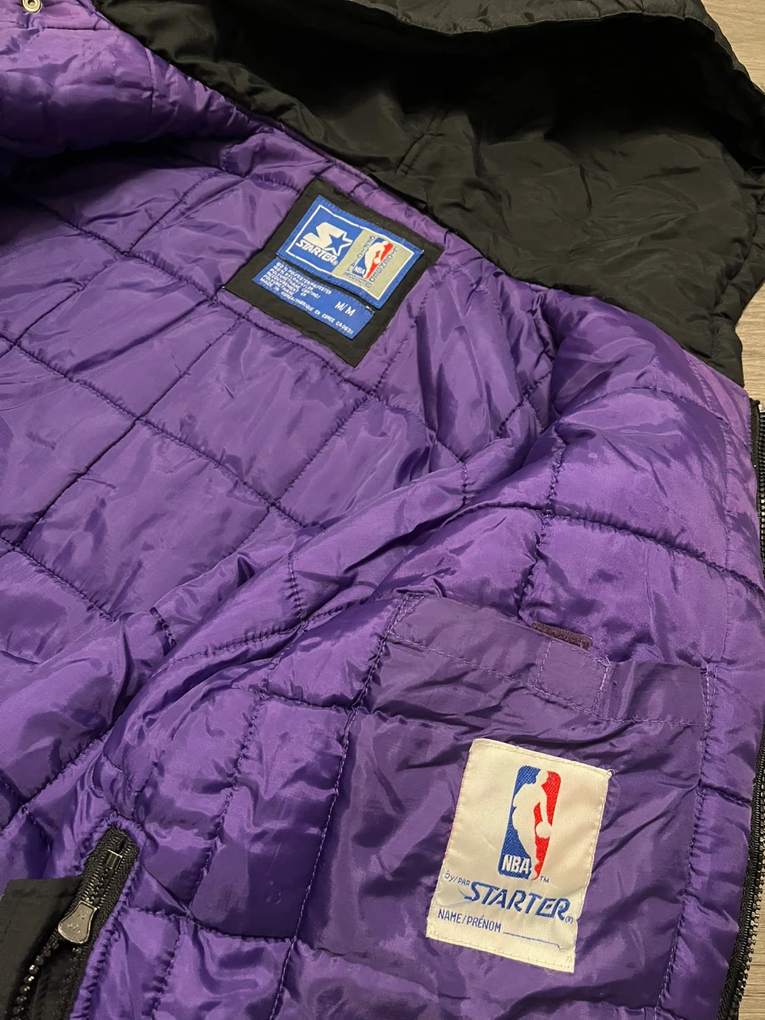 Vintage Starter Los Angeles Lakers Jacket - Size M - photo 5