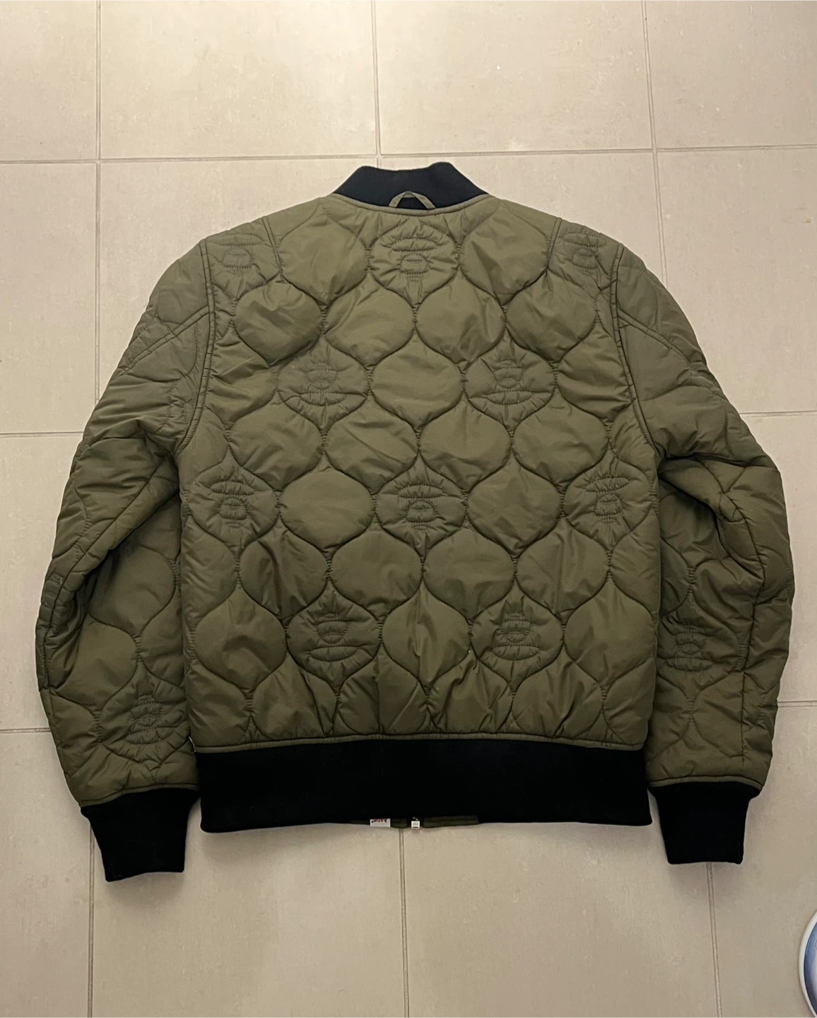 Aape by A Bathing Ape Olive Bomber Jacket - photo 4