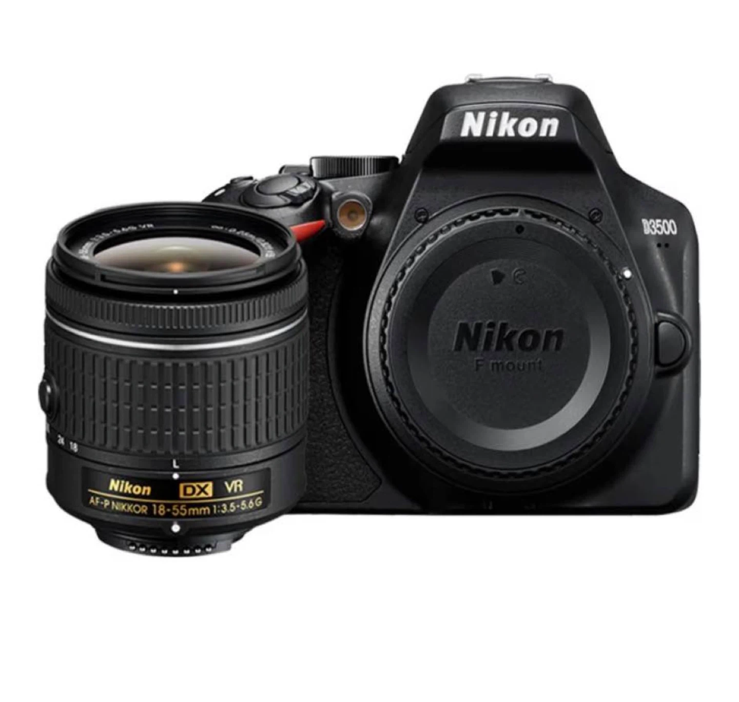 Nikon D3500 w/AF-P DX NIKKOR 18-55mm f/3.5-5.6G VR Black