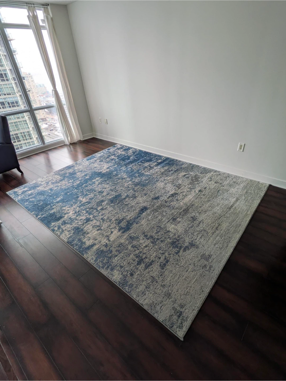 Brentwood Decorative Area Rug, 8' x 10', Grey Navy - photo 2