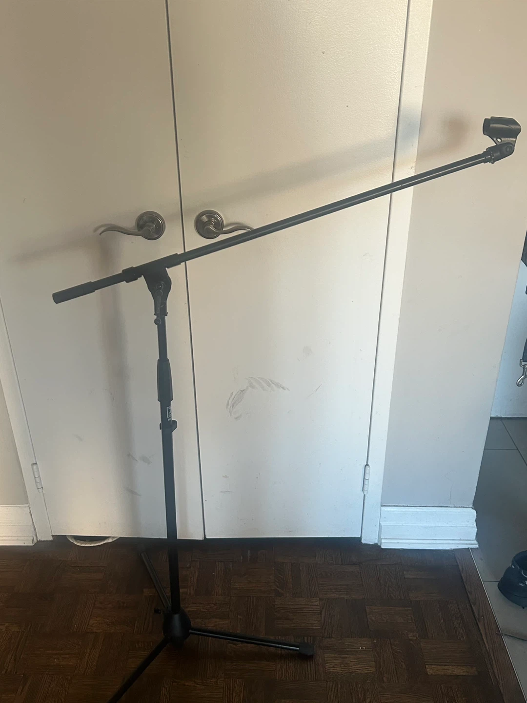 Black Microphone Stand
