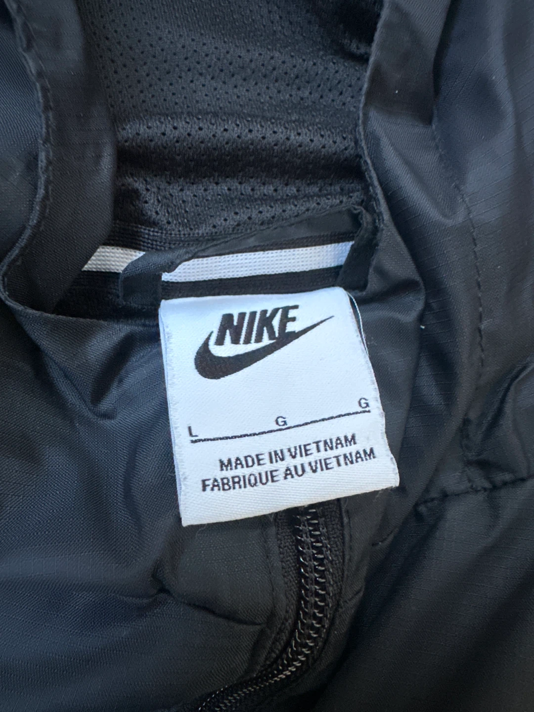 Nike Windrunner Jacket Black Size L - photo 2