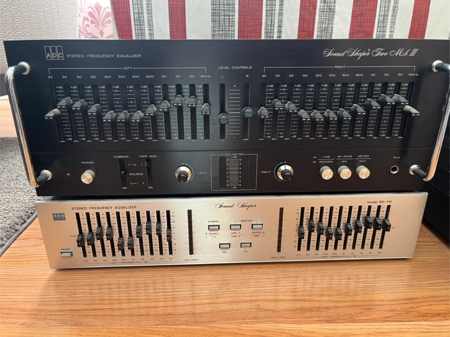 ADC Sound Shaper Two MK III & SS-115 Equalizers