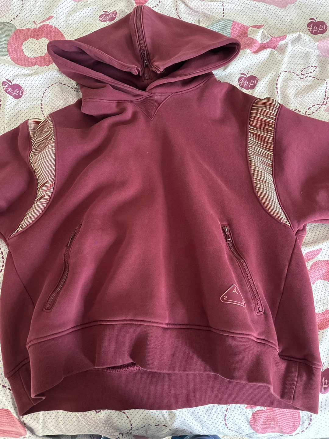 Jordan Hoodie, Maroon, Size S