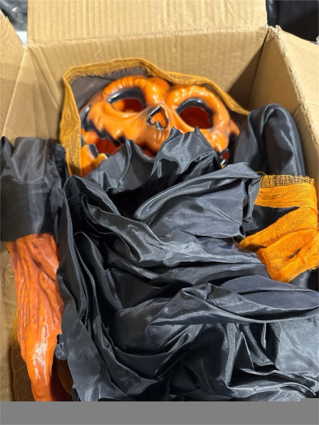 43" Hanging Ghost Pumpkin - Halloween Decor - New - photo 4