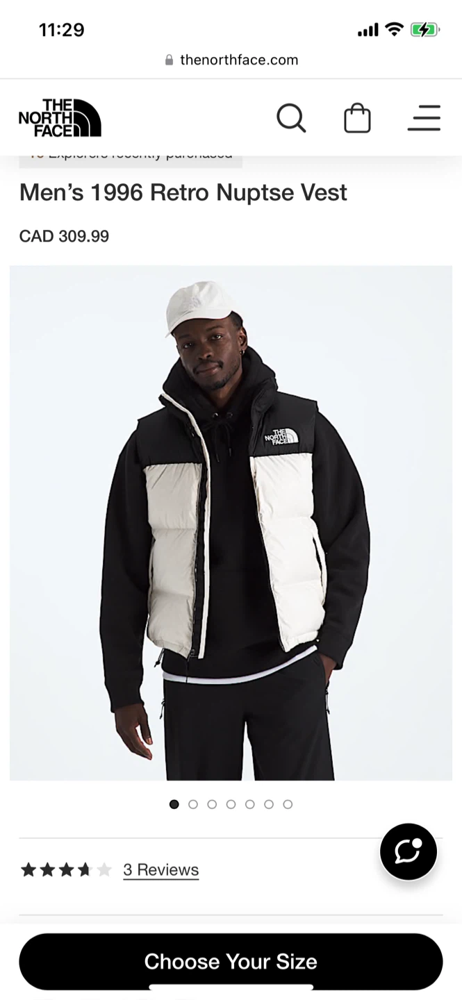 The North Face Men's 1996 Retro Nuptse Vest - photo 2