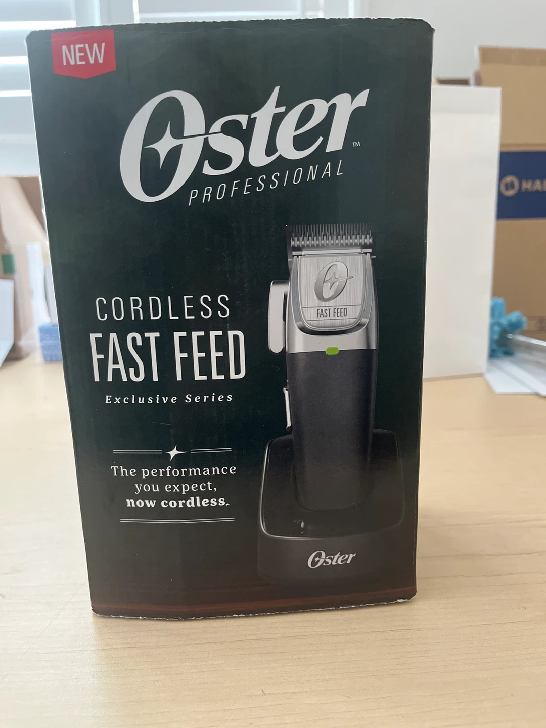 New Oster Cordless Fast Feed Hair Clipper