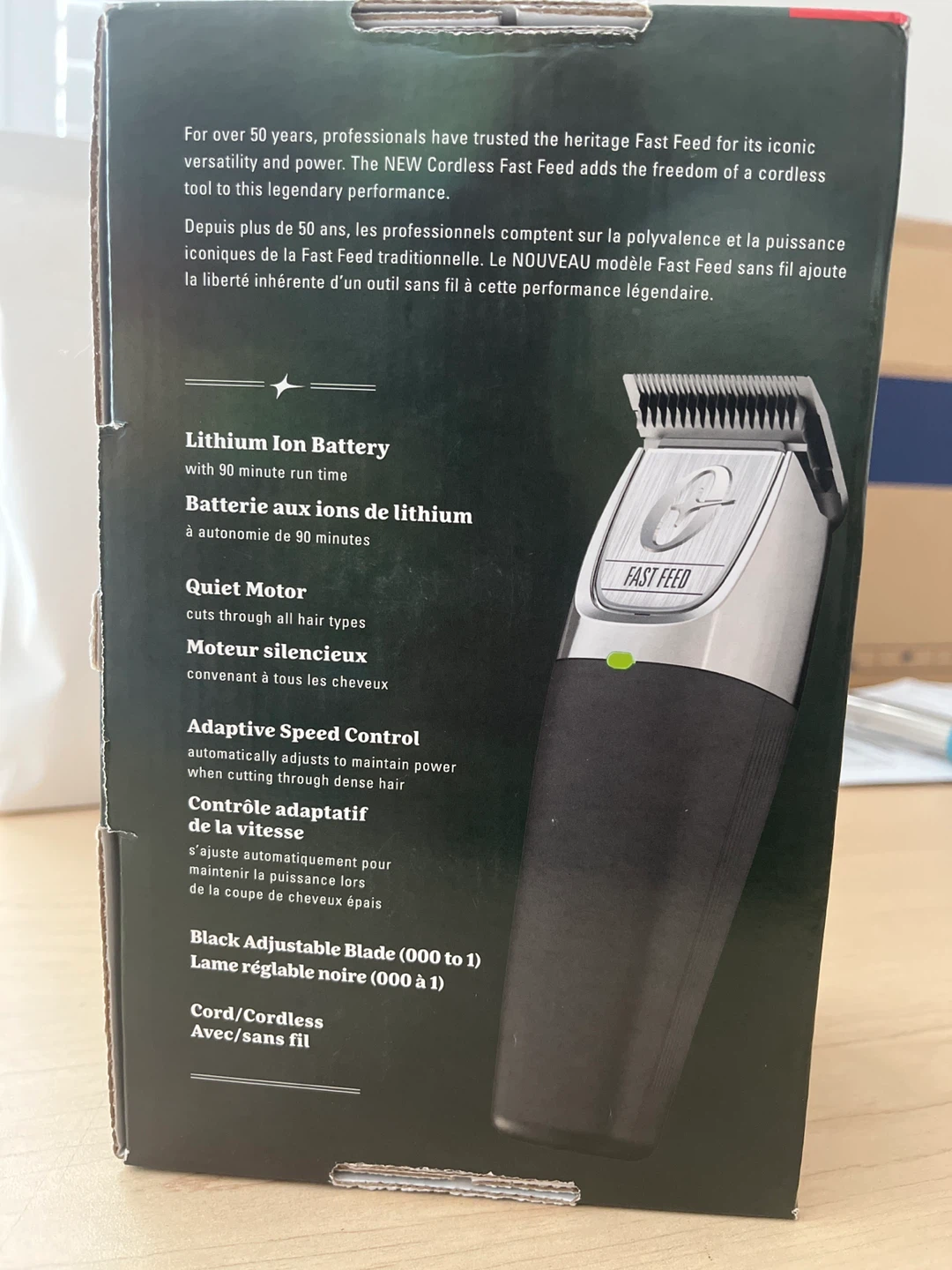 New Oster Cordless Fast Feed Hair Clipper - photo 2