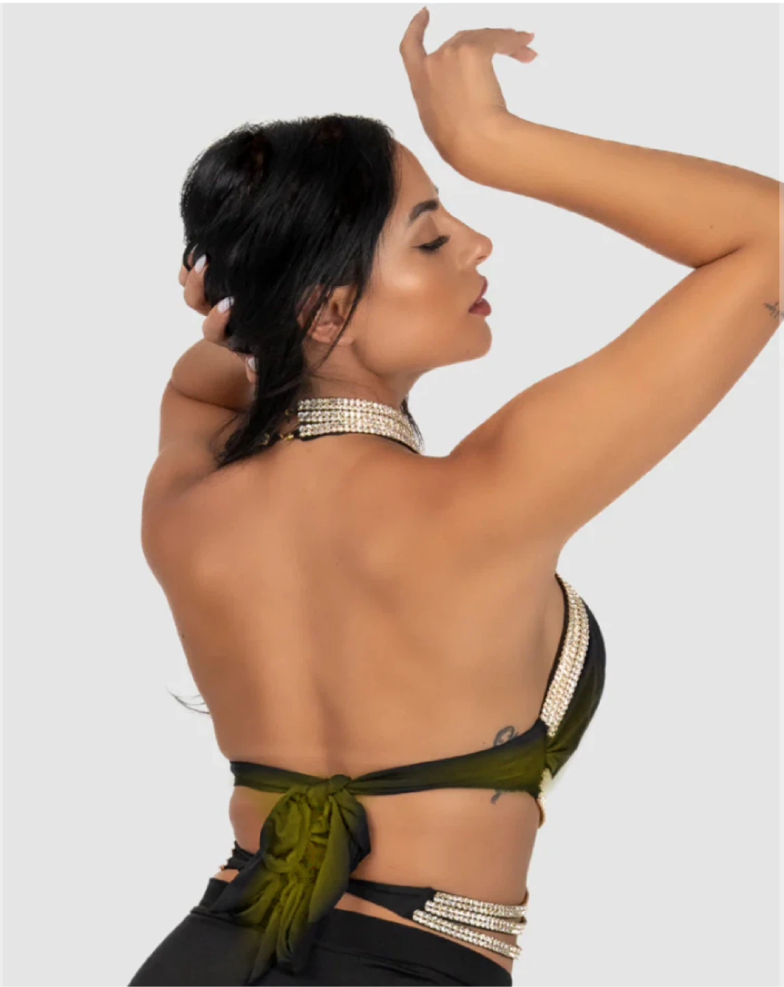 Black/Gold Diamond Top S - photo 3