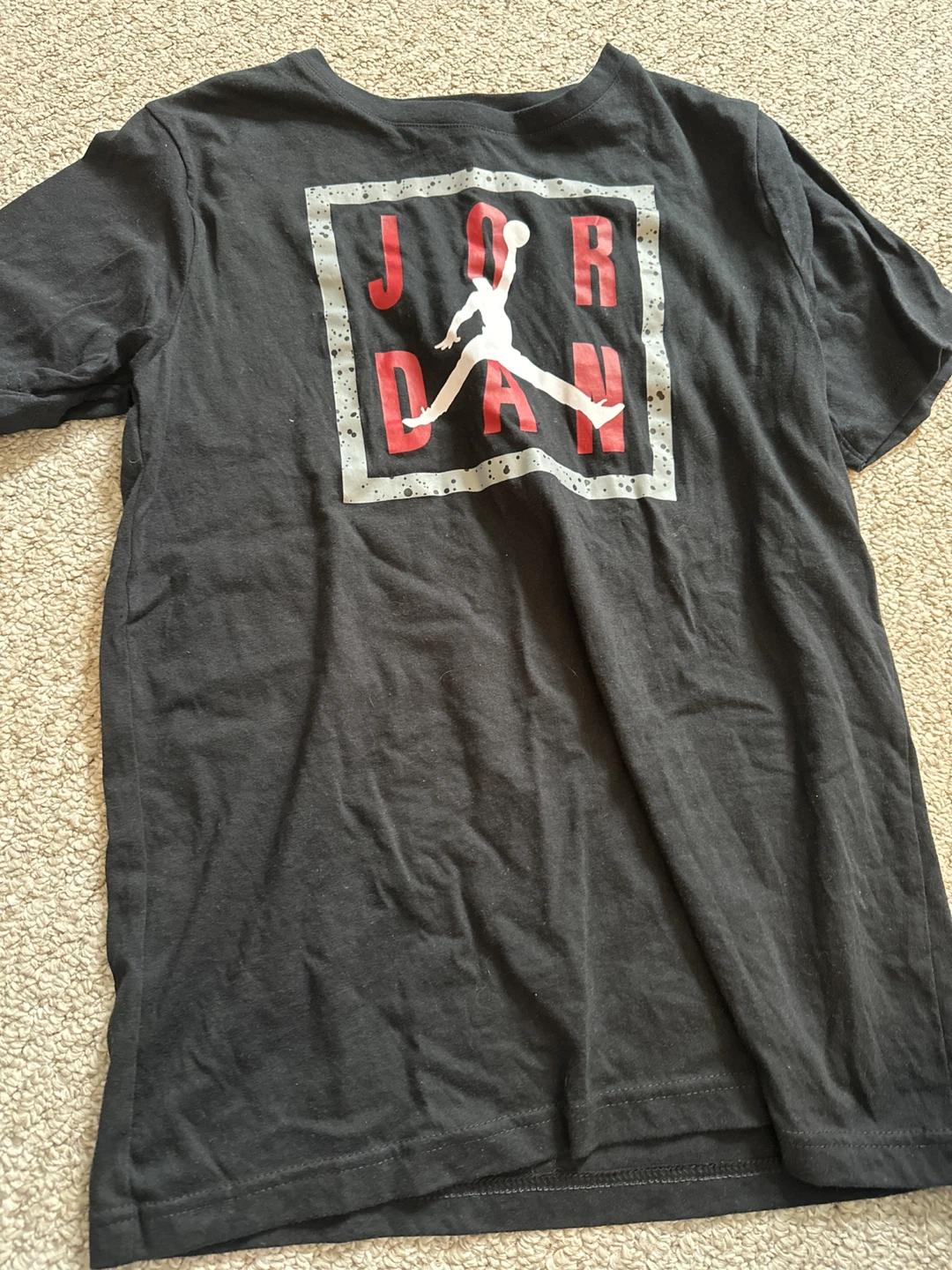 Jordan Black T-Shirt Size XL