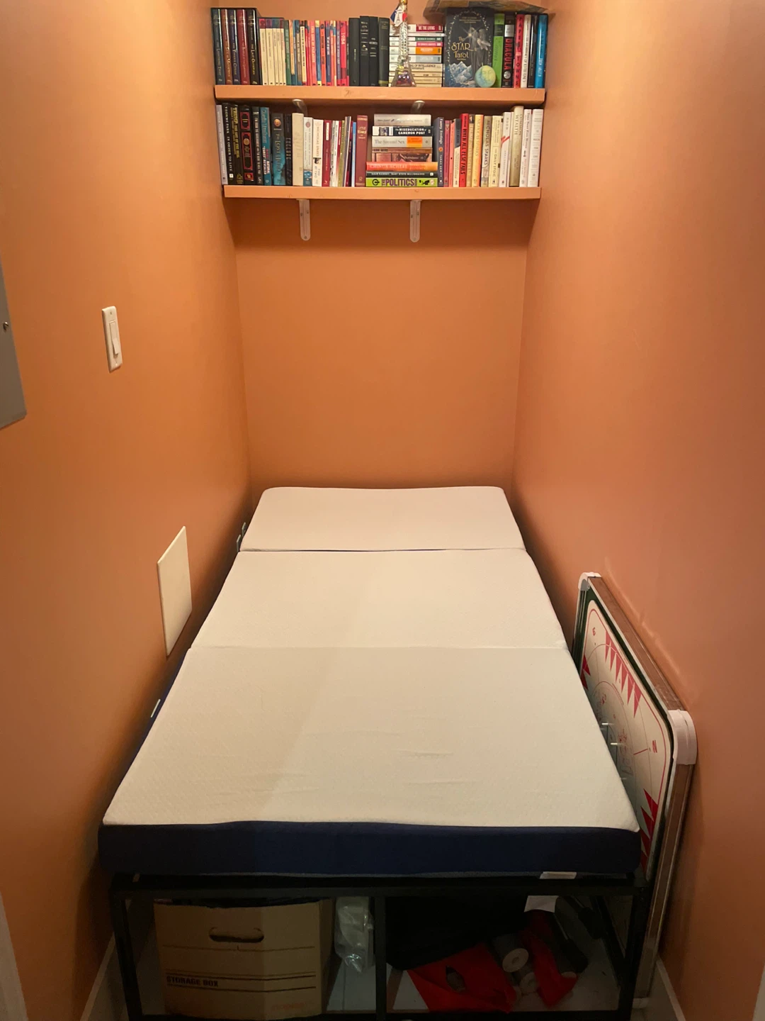 Black Metal Bed Frame - Twin Size - photo 5