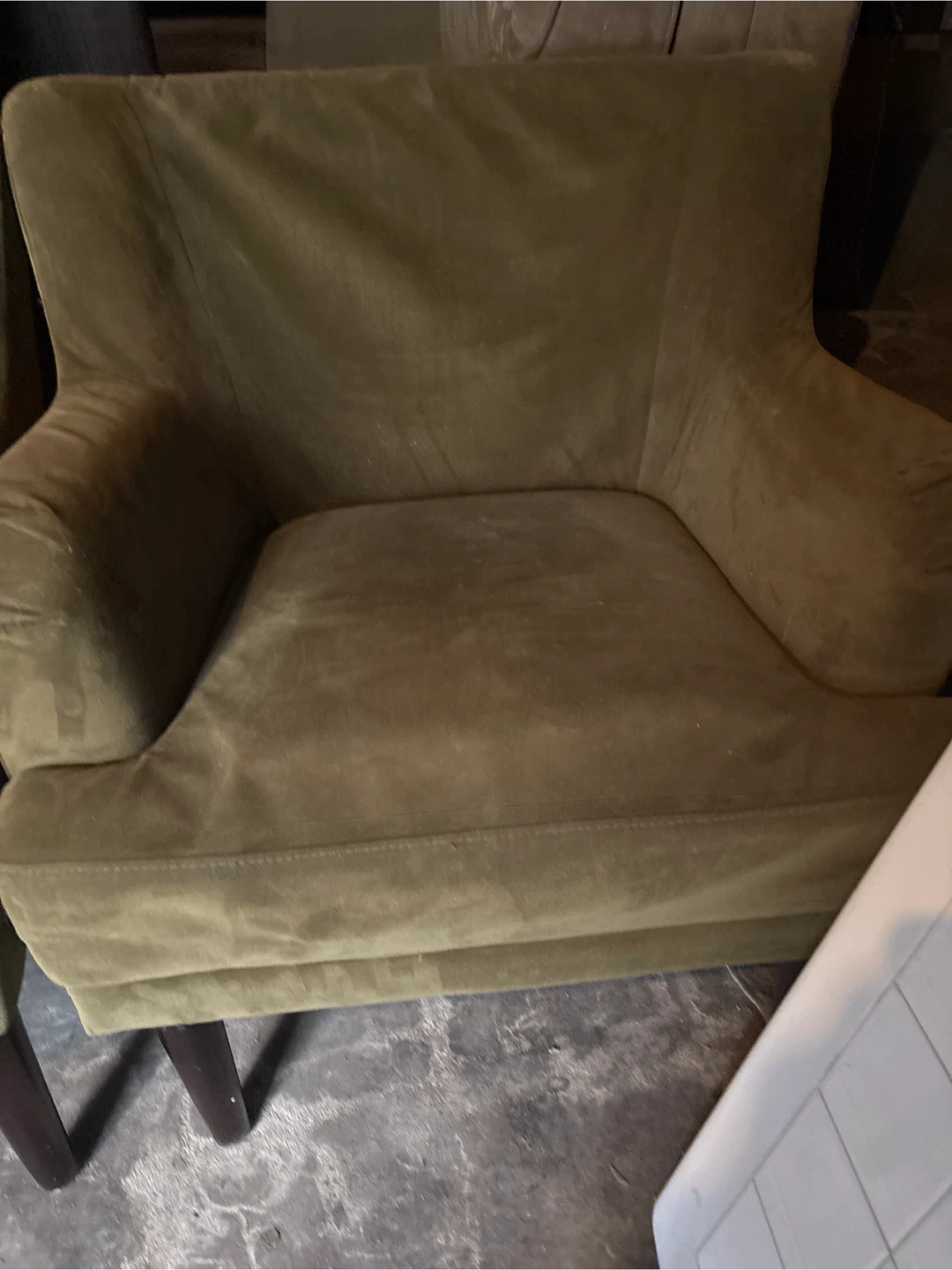 2 green accent chairs used - photo 3