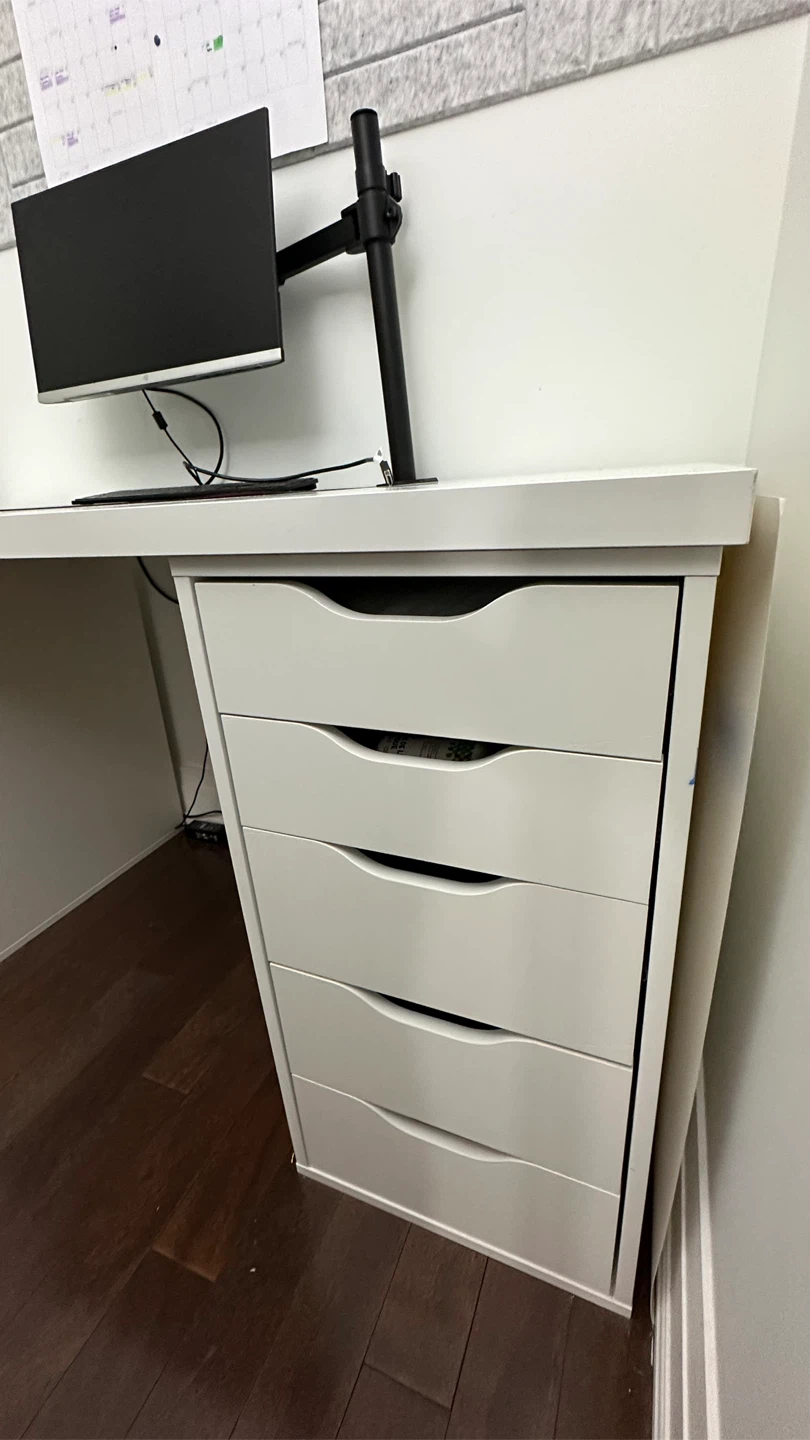 IKEA Alex Desk - White - photo 3