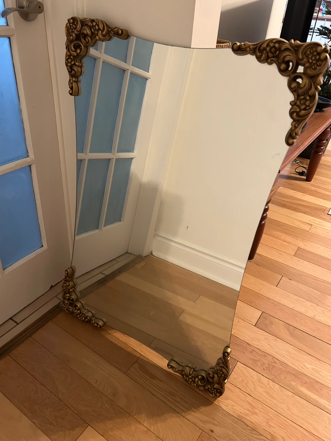 Ornate Gold Framed Mirror