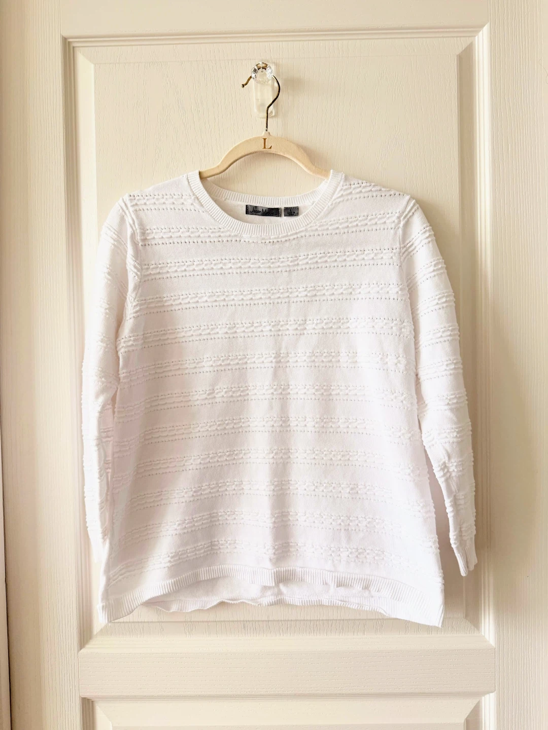 White Sweater - Size L